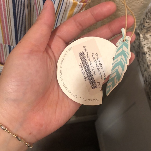 Hummingbird Multicolored striped romper - Picture 4 of 4